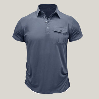 Poloshirt für Herren - Modernes Polo mit Brusttasche für den Sommer