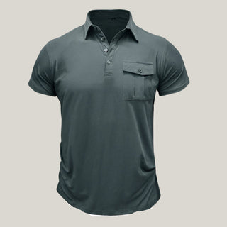 Poloshirt für Herren - Modernes Polo mit Brusttasche für den Sommer