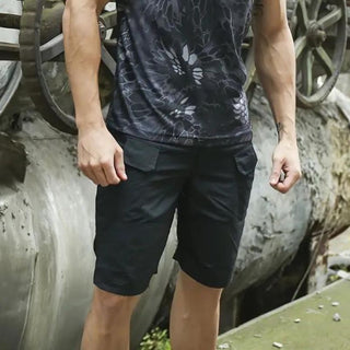 Cargo Short für Herren - Bequeme Stretch kurze Hose für Outdoor