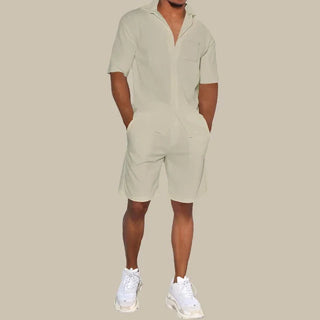 Zweiteiler für Herren - Twin Set mit Poloshirt und Shorts für den Sommer