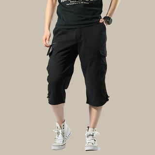 Cargo 3/4 Shorts für Herren - Premium Drei-Viertel-Hose für den Sommer