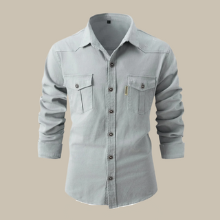 Hemdjacke für Herren - Bequemes Cargohemd für den Sommer