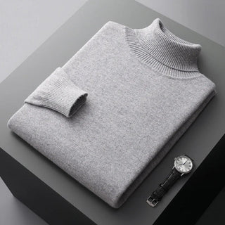 Rollkragenpullover - Premium Kaschmir-Pullover für Herren
