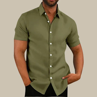 Sommerhemd für Herren - Premium Basic Kurzarmhemd