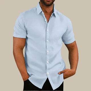Sommerhemd für Herren - Premium Basic Kurzarmhemd