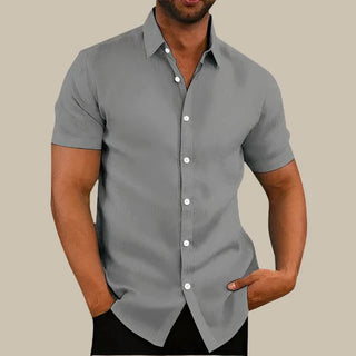 Sommerhemd für Herren - Premium Basic Kurzarmhemd