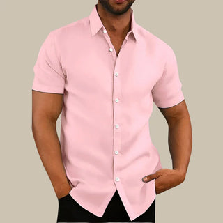 Sommerhemd für Herren - Premium Basic Kurzarmhemd