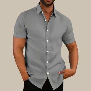 Sommerhemd für Herren - Premium Basic Kurzarmhemd