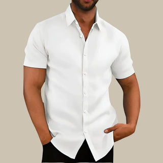 Sommerhemd für Herren - Premium Basic Kurzarmhemd