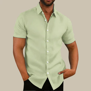 Sommerhemd für Herren - Premium Basic Kurzarmhemd