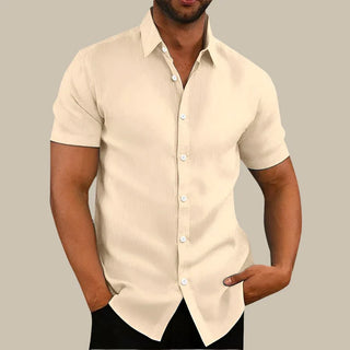 Sommerhemd für Herren - Premium Basic Kurzarmhemd