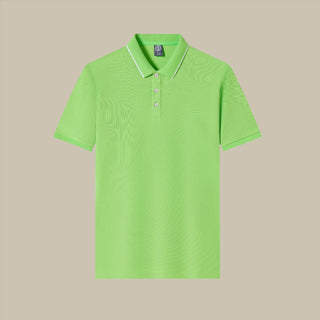 Poloshirt für Herren - Moderne Polo aus Strick mit Streifendesign für Sommer
