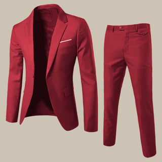 Anzug für Herren - Zweiteiler mit Blazer und Stoffhose für Sommer