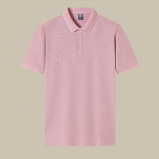 Poloshirt für Herren - Moderne Polo aus Strick mit Streifendesign für Sommer