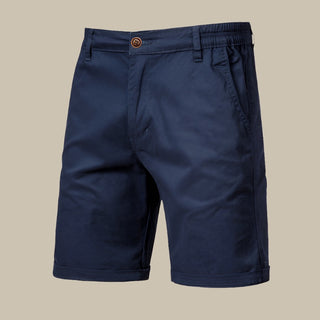 Gusto shorts | Stilvolle kurze Leinen-optik Bermudashorts für Herren