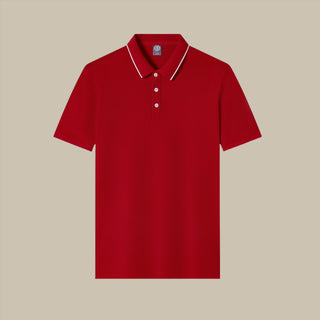 Poloshirt für Herren - Moderne Polo aus Strick mit Streifendesign für Sommer