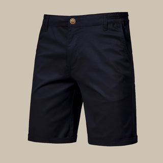 Gusto shorts | Stilvolle kurze Leinen-optik Bermudashorts für Herren