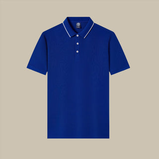 Poloshirt für Herren - Moderne Polo aus Strick mit Streifendesign für Sommer