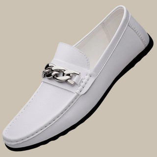 Mokassins für Herren - Stilvolle Faux Leder Halbschuhe für den Sommer