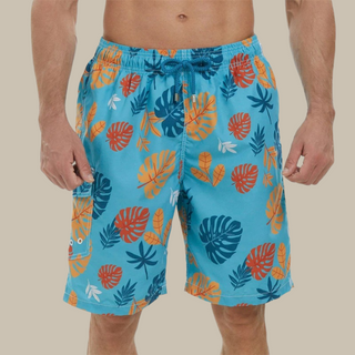 Aqua Di Man Badehose | Schnelltrocknende Mid-Shorts mit Stretch für Herren