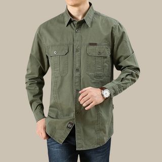 Cargo Hemdjacke - Stilvolles Overshirt für Herren