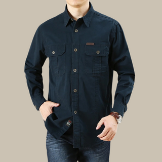 Cargo Hemdjacke - Stilvolles Overshirt für Herren