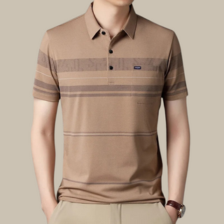 Poloshirt für Herren - Kariertes Poloshirt mit Kurzarm für den Sommer