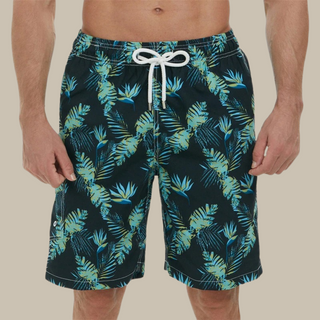 Aqua Di Man Badehose | Schnelltrocknende Mid-Shorts mit Stretch für Herren