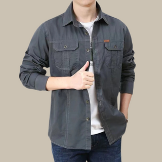 Cargo Hemdjacke - Stilvolles Overshirt für Herren