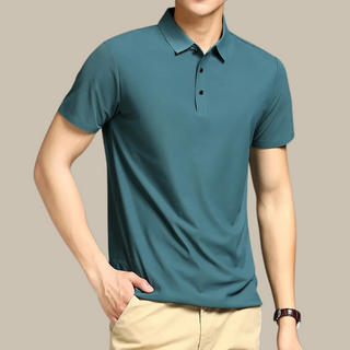 RUGO Basic Polo | Stilvolles Basic-Herren-Poloshirt mit kurzen Ärmeln