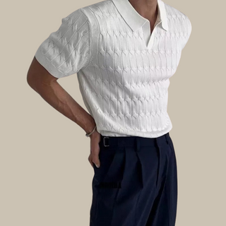 Poloshirt für Herren - Stilvolles Polo-Shirt mit kurzen Ärmeln für Sommer