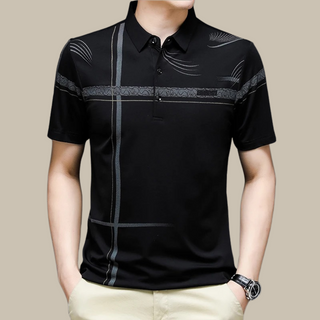 Poloshirt für Herren - Kariertes Slim Fit Poloshirt mit Kurzarm für den Sommer