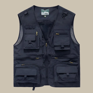 Weste für Herren - Multi-Pocket Gilet für Outdoor