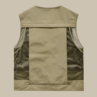 Weste für Herren - Multi-Pocket Gilet für Outdoor