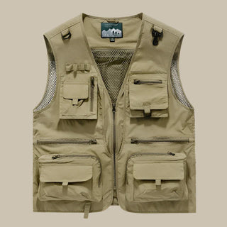Weste für Herren - Multi-Pocket Gilet für Outdoor