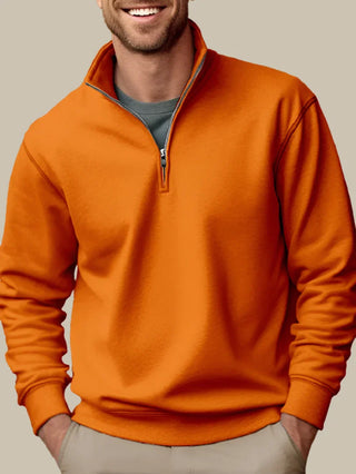 Mosino Zip Pullover | Lässiger Pullover mit Reißverschluss für Herren