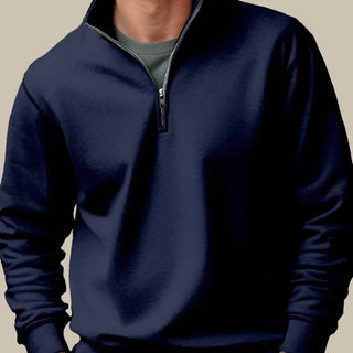 Mosino Zip Pullover | Lässiger Pullover mit Reißverschluss für Herren