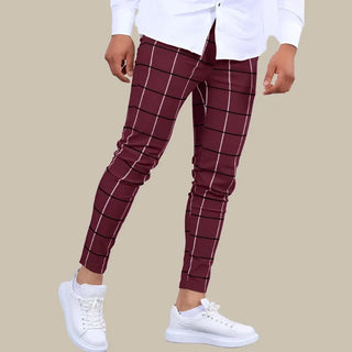 Chino für Herren - Modische Stretch Hose in Slim Fit für Sommer