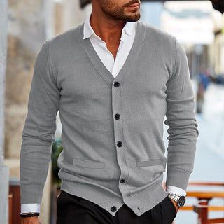 Strickjacke für Herren - Lässige Cardigan mit Knöpfen