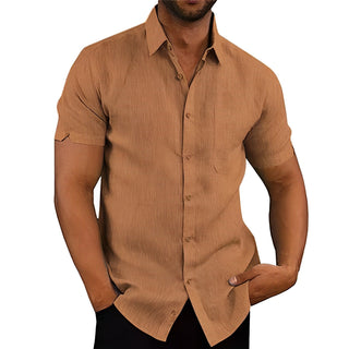 Kurzarm Hemd - Stilvolles Slim Fit Sommerhemd