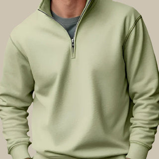 Mosino Zip Pullover | Lässiger Pullover mit Reißverschluss für Herren