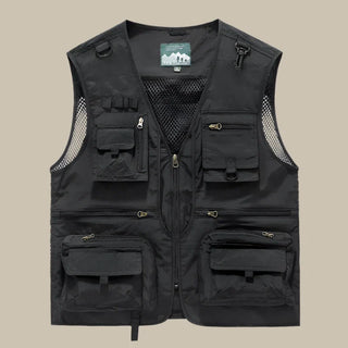 Weste für Herren - Multi-Pocket Gilet für Outdoor