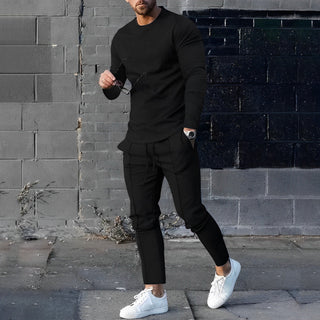 Zweiteiler für Herren - Stylischer Jogginganzug für Freizeit und Reise