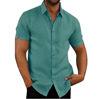 Kurzarm Hemd - Stilvolles Slim Fit Sommerhemd