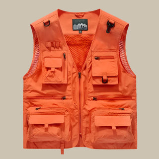 Weste für Herren - Multi-Pocket Gilet für Outdoor