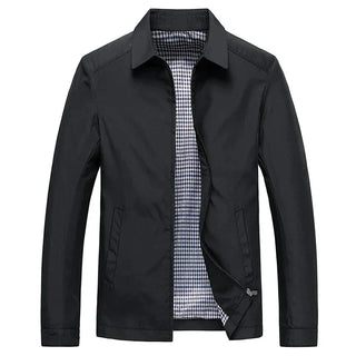 Übergangsjacke für den Herbst - Stilvolle Jacke mit Stehkragen für Herren