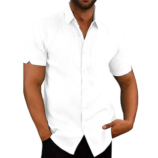 Kurzarm Hemd - Stilvolles Slim Fit Sommerhemd