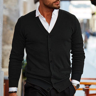 Strickjacke für Herren - Lässige Cardigan mit Knöpfen
