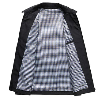 Übergangsjacke für den Herbst - Stilvolle Jacke mit Stehkragen für Herren