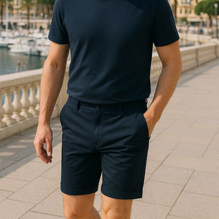 Chino Shorts für Herren - Kurze Hosen mit Stretch für den Sommer